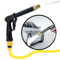 Portable High Pressure Water Gun For Cleaning Car Wash Machine Garden Watering Hose Nozzle Sprinkler Foam Water Gun Wholesale 