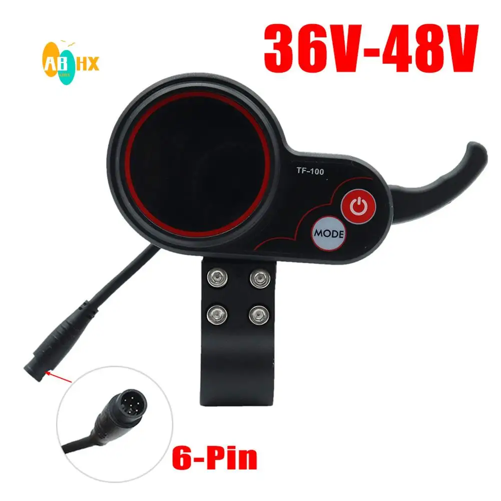 

ABHX-1 Piece TF-100 Display Scooter Skateboard Dashboard Portable Replacement For Kugoo M4 Shilop Electric Scooter Parts (6Pin)