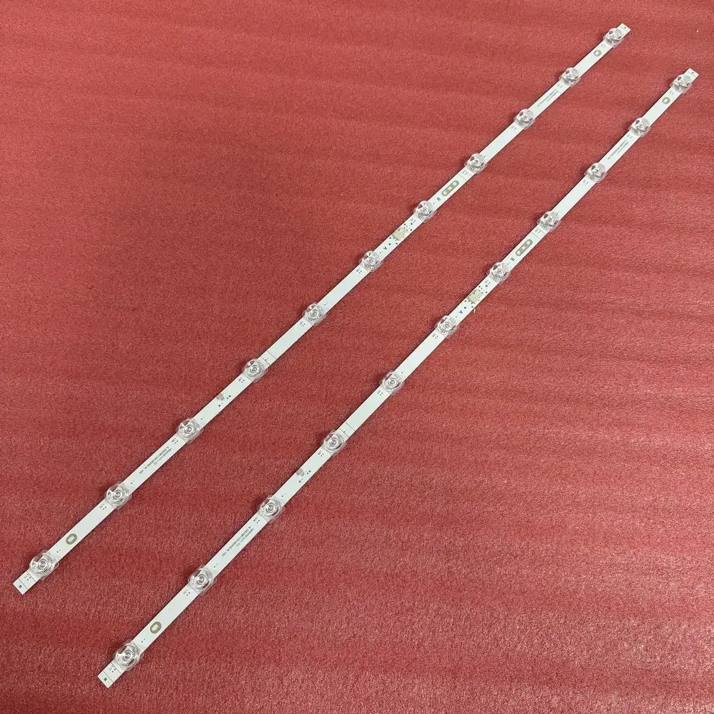 

2 шт./компл. светодиодная лента подсветки 11LED для Hisense VIDAA43V3F HZ43E3D 43A7300F 43A7340F 43A52E SVH425A17 CRH-BX43X1U5130T021106
