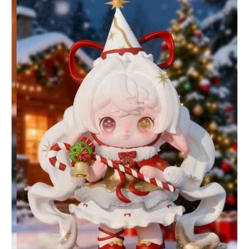 

Рубиновая коллекция, фигурка куклы, слепая коробка, Рубиновый кролик и Дэнни, ягненок, милая игрушка, дизайнерское украшение, подарок хорошего друга