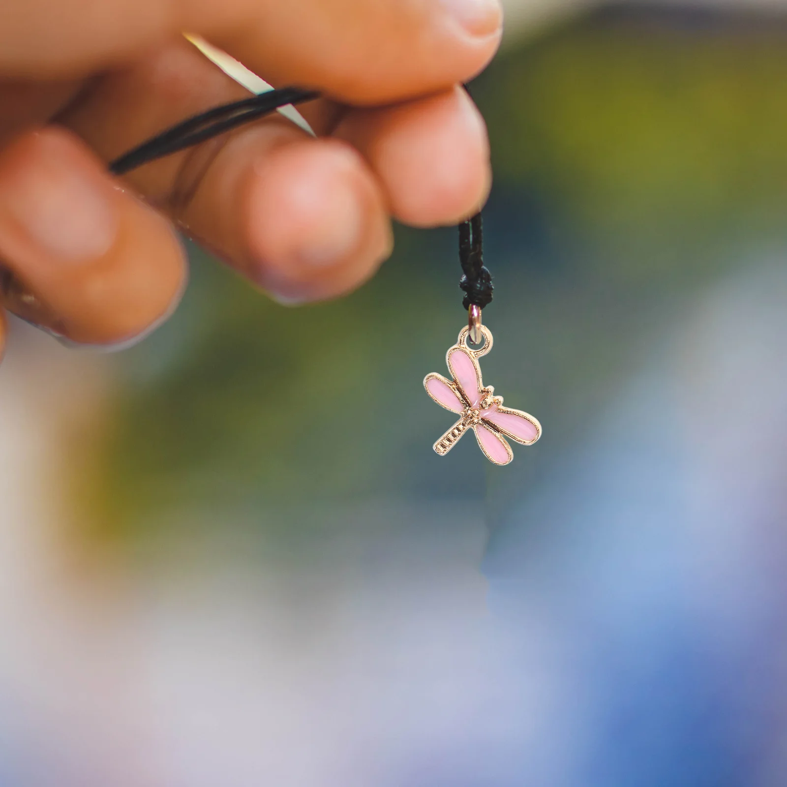 

10Pcs Dragonfly Charms Cartoon Alloy Glitter Finish Pendants Jewelry Making Bracelets Earrings Lightweight Wings