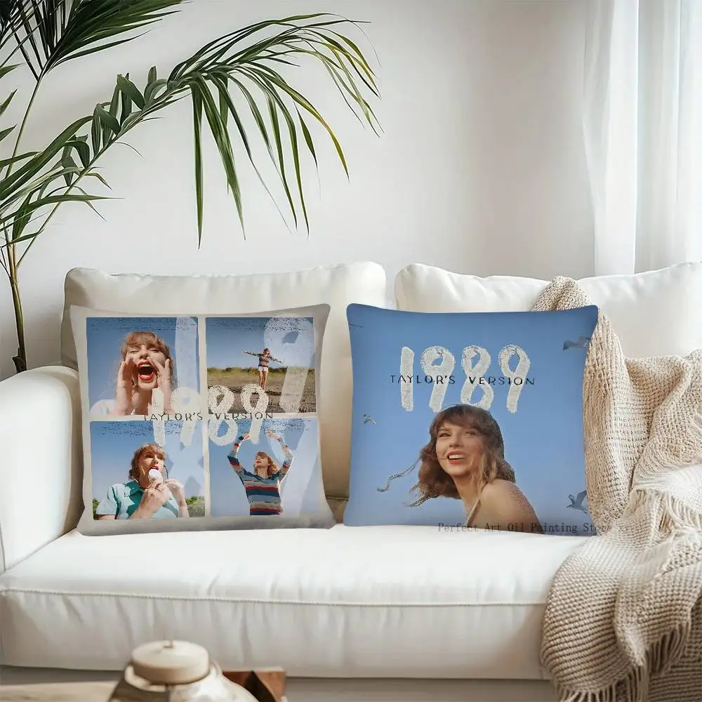 Music Tortured-S-Swift-Poets-T-Taylor Pillow Case Fashion Square Pillowcase Bedroom Sofa Room Ins Decoration Leisure - view 4