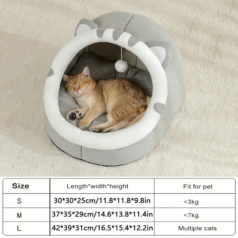 Cozy Cat Cave Bed 6