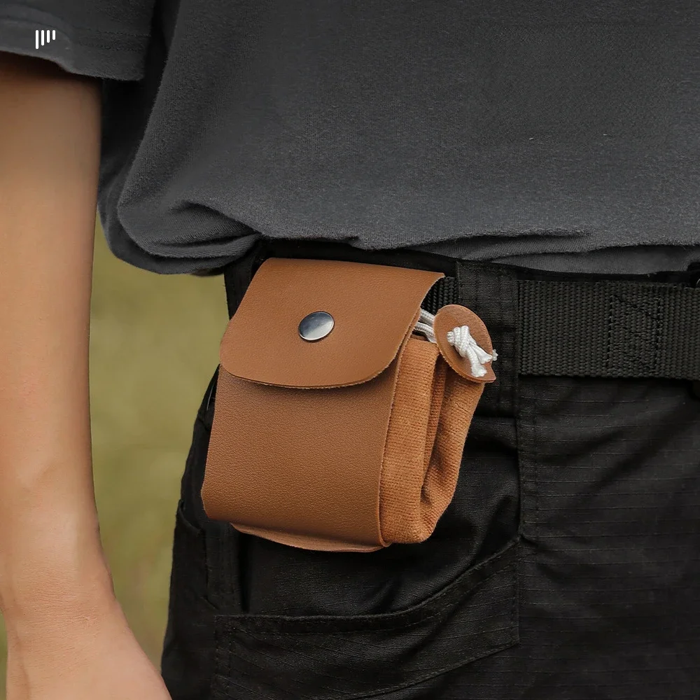 Outdoor Foraging Bag Fruit Picking Bag Waist Hanging Tool Waist Bag Bundle Pocket Folding Canvas Tool Storage