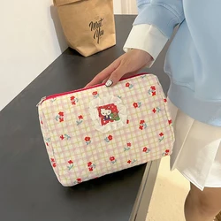 Hello Kitty Cosmetic Bag Kawaii Sanrio Anime Cartoon Beauty Travel Makeup Bag Toiletry Storage Bag Toys Girls Christmas Gifts