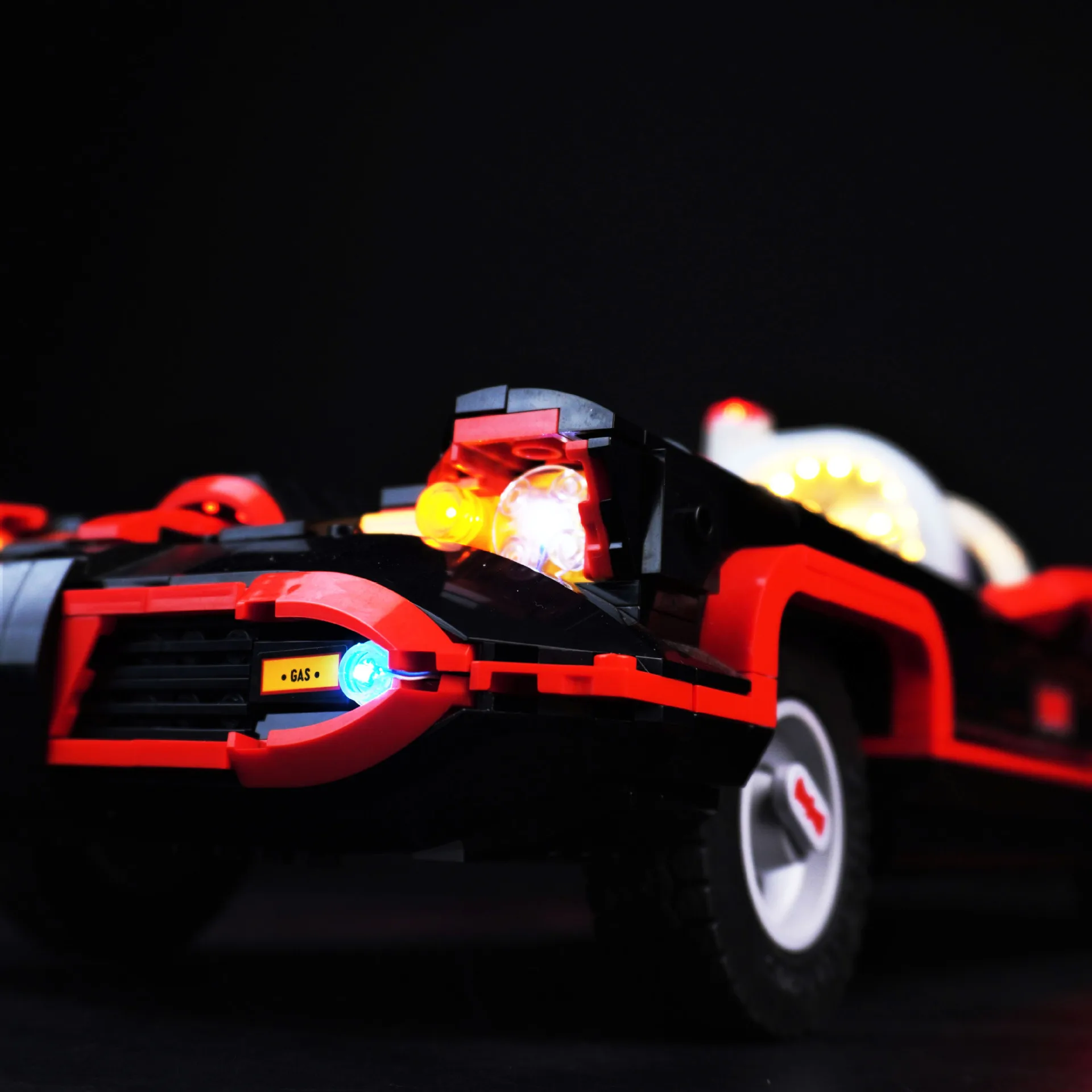 Personalized LED Light Kit For LEGO 76328 The Classic TV Series Batmobile (Only LED Light,Without Blocks Model)