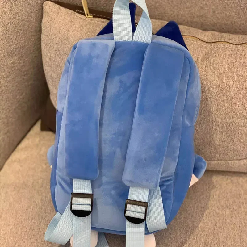 Sac à Dos de Dessin Animé Bluey pour Enfant, Cartable de Cosplay de Famille, de Maternelle, Chien Bluebin, Kawaii, Bleu, Orange, Cadeaux