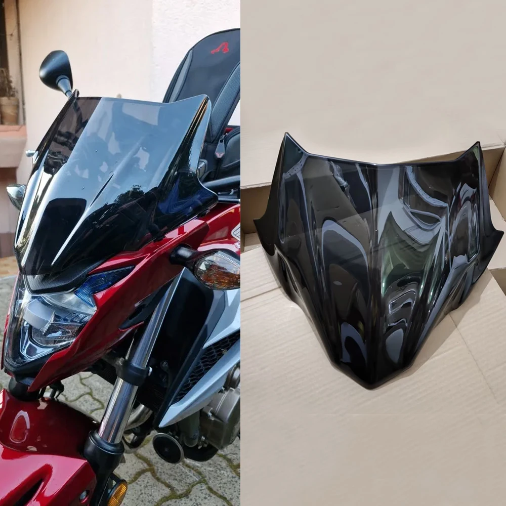 

CB500F Windscreen Windshield For Honda CB400F CB 500F 400F 400 500 F 2016-2023 2024 2025 CB500 F Accessories Moto Wind Deflector