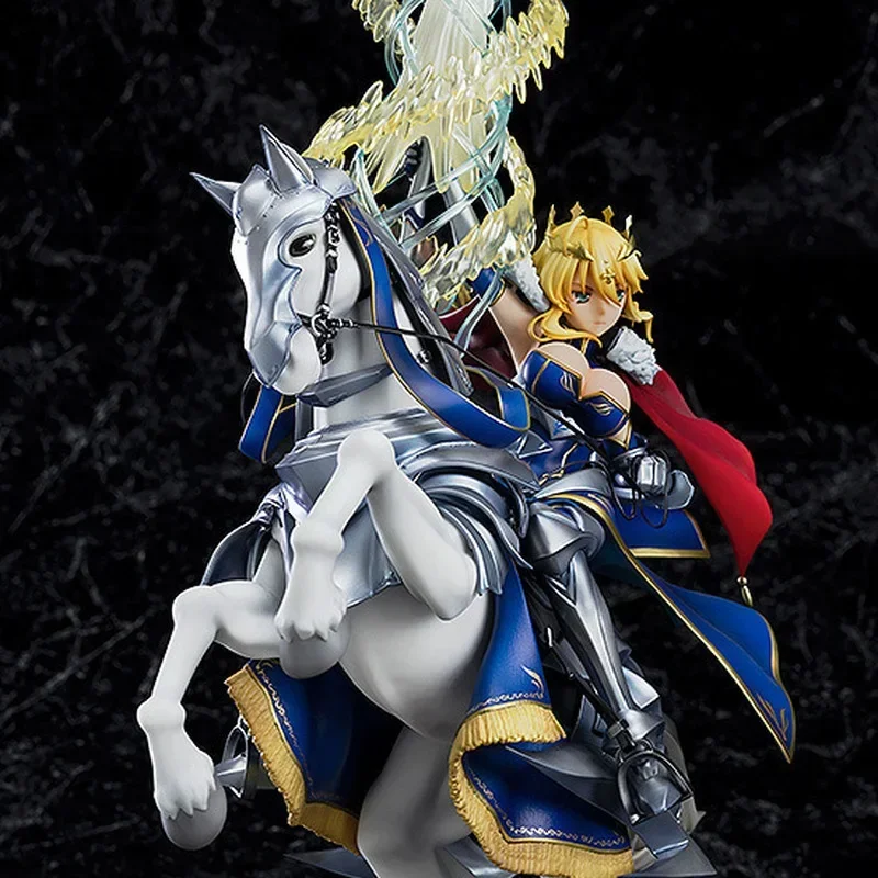 

30cm Anime Fate/stay Night Altria Pendragon(Lancer) Action Figure PVC Saber Mount Lancer Collection Model Dolls Toy Gift