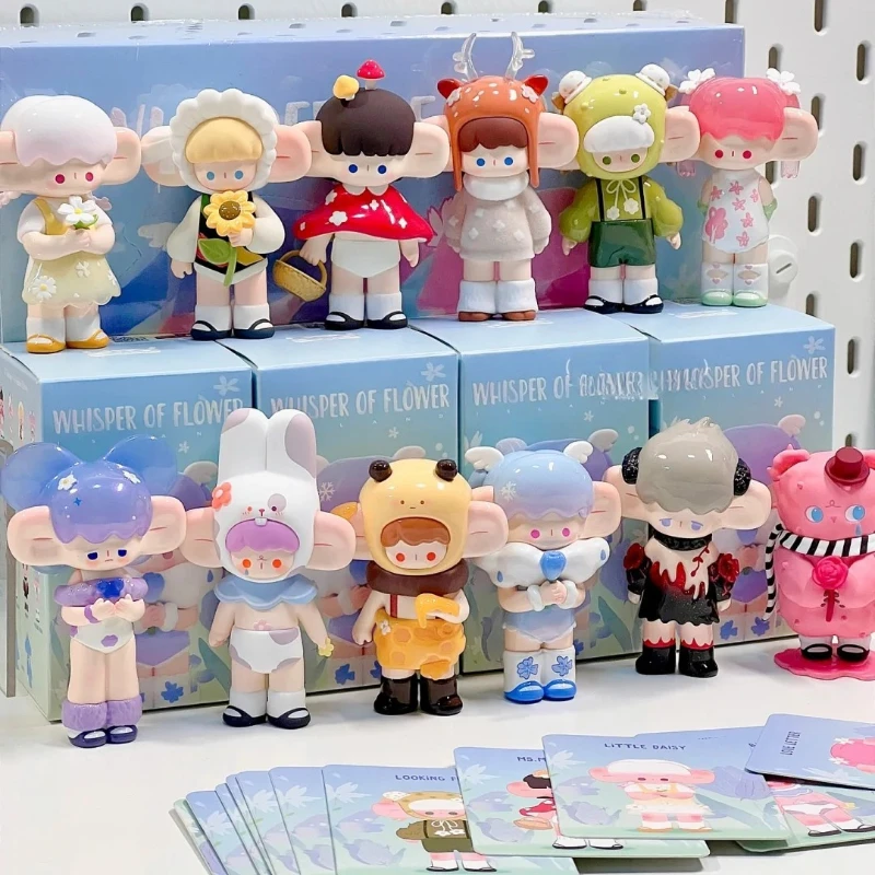 

Island Whisper of Flower Series Blind Box Toys Caja Misteriosa Cute Anime Action Figures Doll Desktop Ornaments Surprise Gift