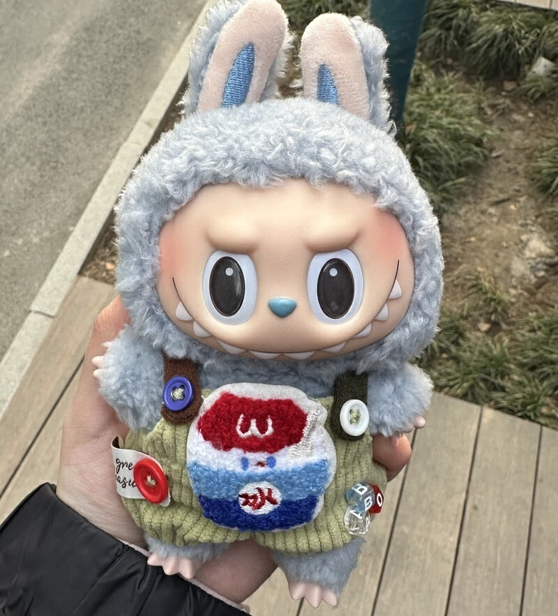 

Doll Clothes Suitable For 15cm20cm Cotton Doll Clothes & Labubu Overalls Hoodies Climbing Clothes Casual Versatile Only Clothes