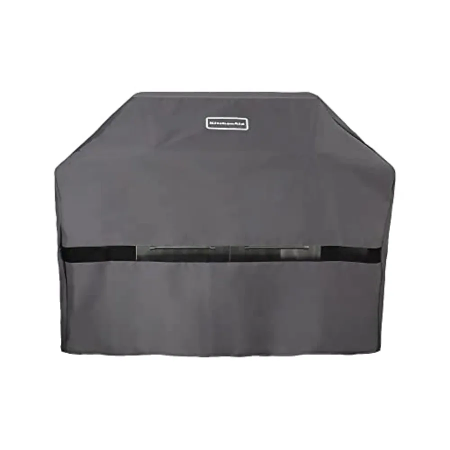 

Heavyduty 56inch x 23inch grey gas grill cover designed for outdoor kitchen setups offering superior weather resistance UV prot
