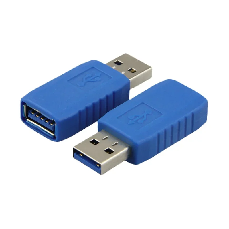 Chuẩn Kết Nối USB 3.0 Mở Rộng Loại Một Nam Đến Nữ Adapter USB3.0 Sáng Đến AF Khớp Nối Bộ Chuyển Đổi Cho Laptop xanh Dương