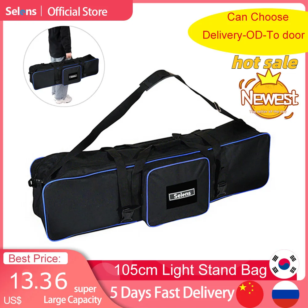 Selens Photography Equipment Padd Zipper Light Stands Bag For backdrop stand ​Umbrellas tripod waterproof fotografia carry bag