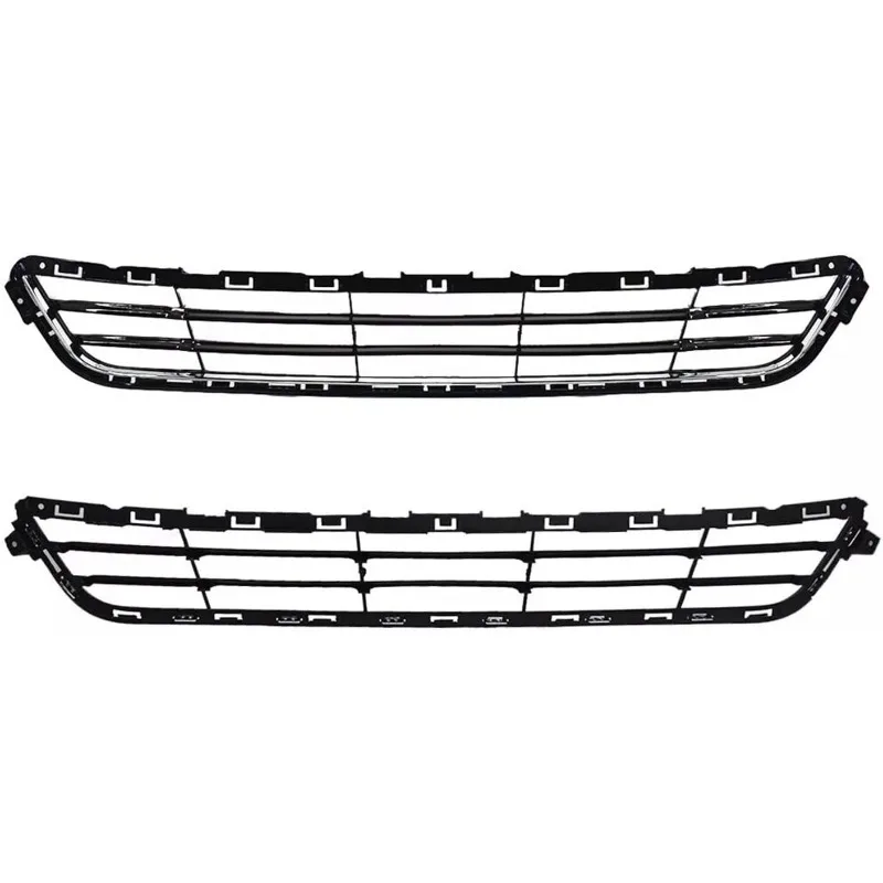 غطاء المصد الأمامي ومجموعة الشبكة الأمامية العلوية والسفلية تناسب 2013 2014 2015 2016 Fusion