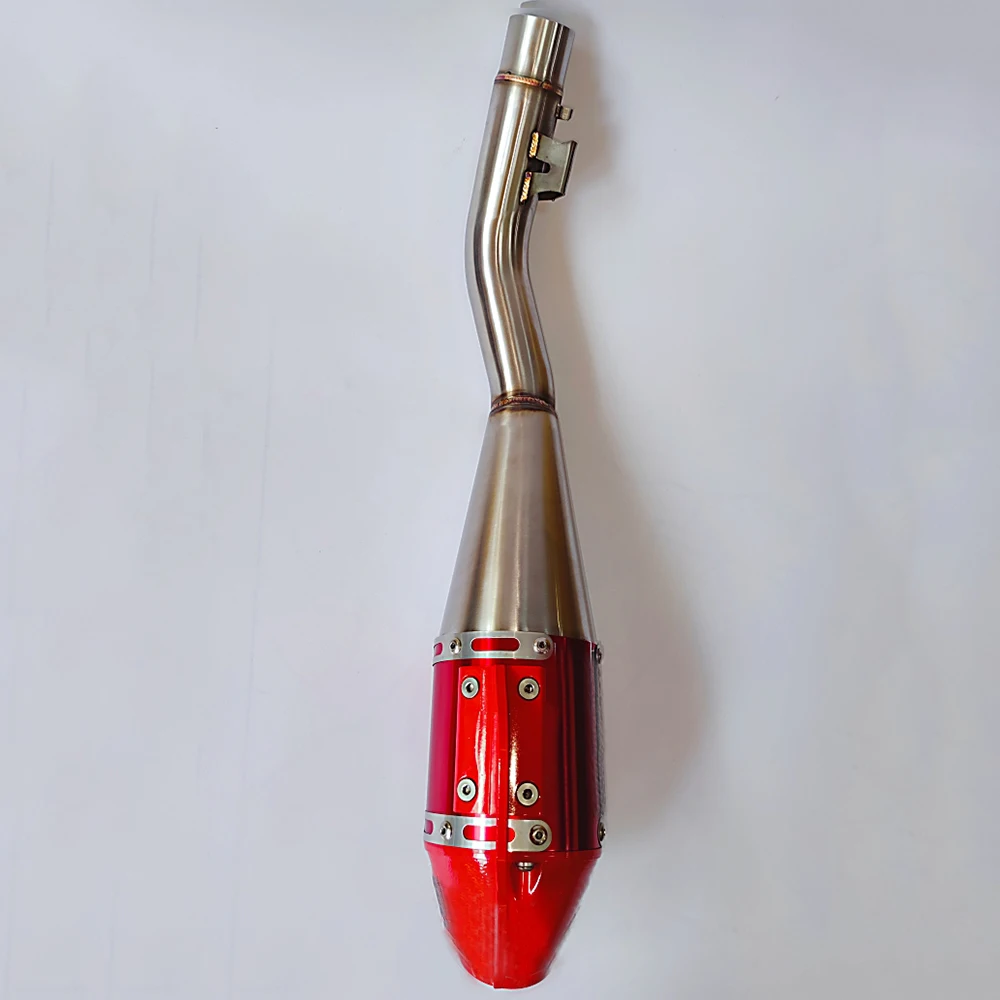 دراجة نارية العادم الأنابيب الجمعية الخمار الفولاذ المقاوم للصدأ JPM الصينية عالية الجودة قطع غيار الدراجات النارية CRF250 #1