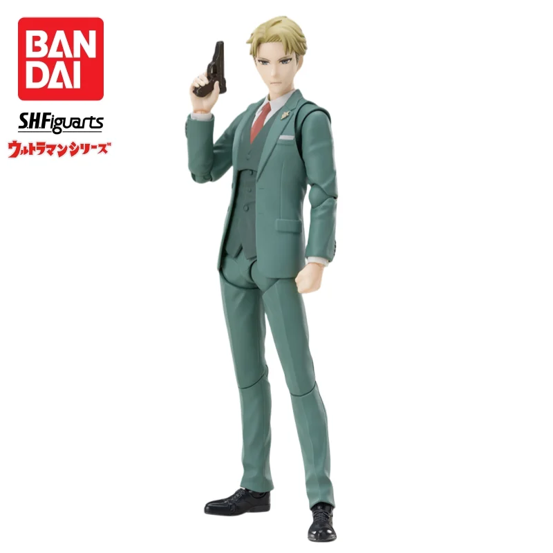 

In Stock Bandai S H Figuart Original Spy X Family Loid Forger Doll Brand New Boxed Action Figure Anime Characters Model Garage