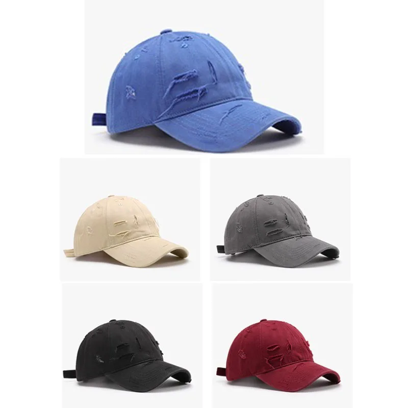 Женская потертая бейсболка, весна-лето, повседневная шляпа с УФ-защитой в корейском стиле для модных студентов, универсальная защита от солнца