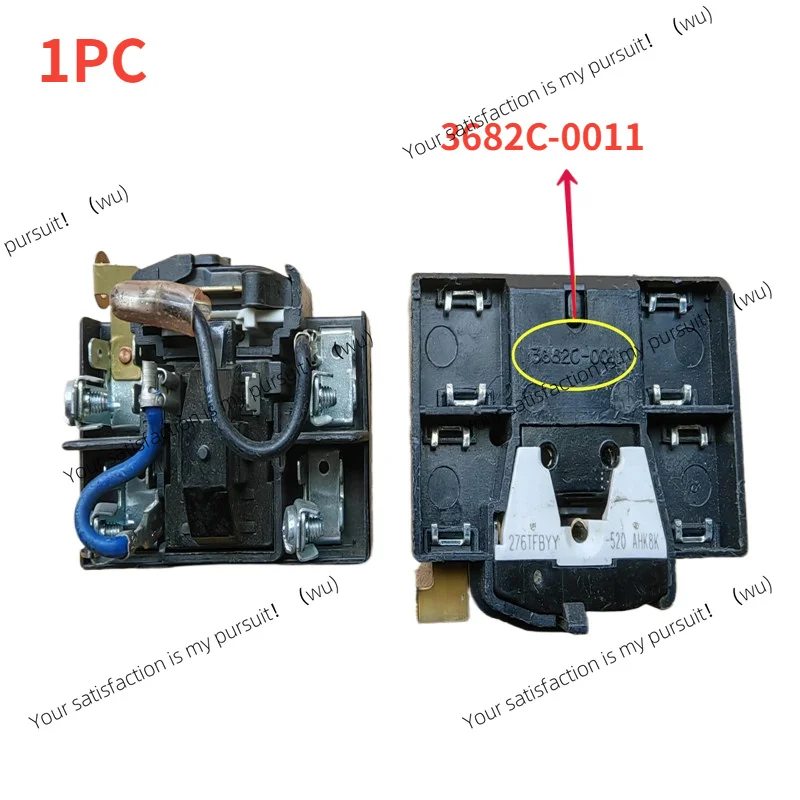 1PC For LG Refrigerator Compressor Starter Protector Starter 3682C-0011 Overload Thermal Protector