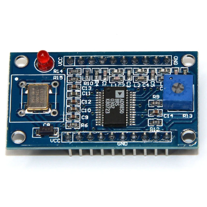 1 Piece DDS Signal Generator Module Development Board 0-40Mhz AD9850 2 Sine Wave And 2 Square Wave PC+Metal