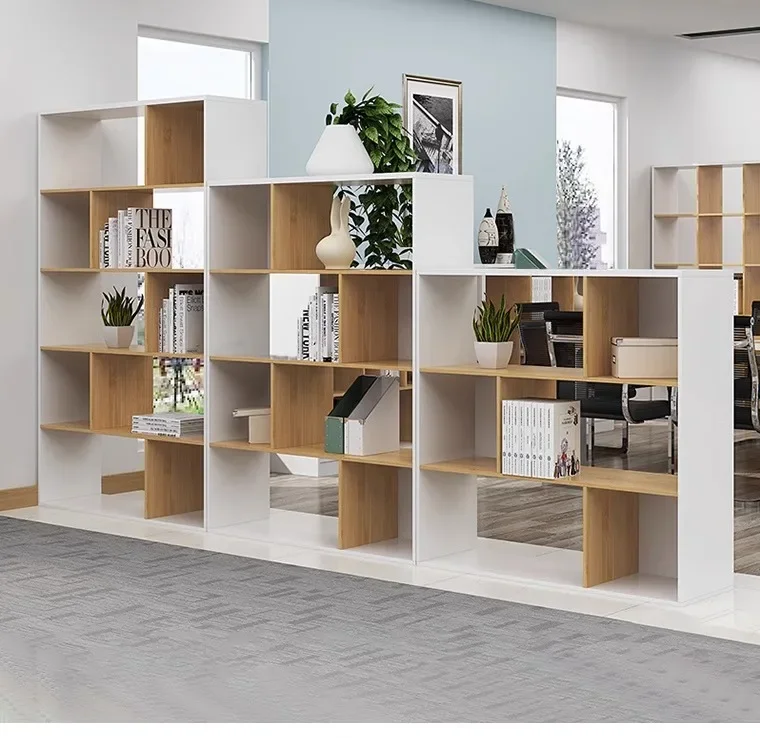 2026 Modern Design Office Locker File Storage Cabinet for Home Office Bedroom or Kitchen Partition Display Furniture Combination