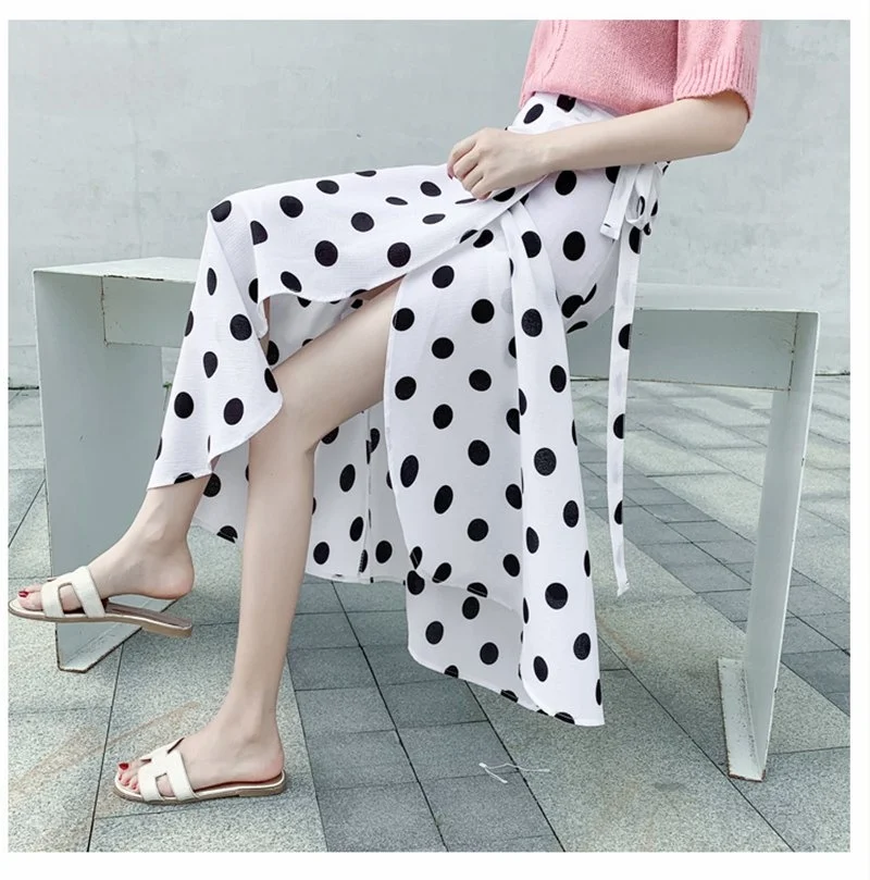Big white polka dots