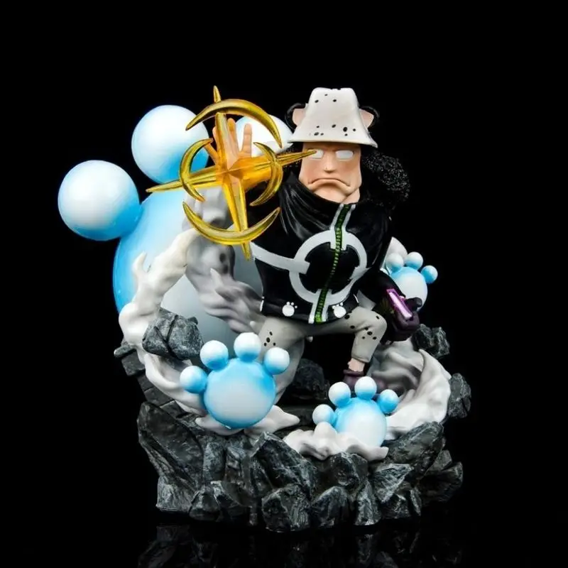 New 13cm One Piece Anime Peripherals Bartholemew Kuma Figure Pvc Model Desktop Decoration Statue Crafts Birthday Gifts Toys Kids