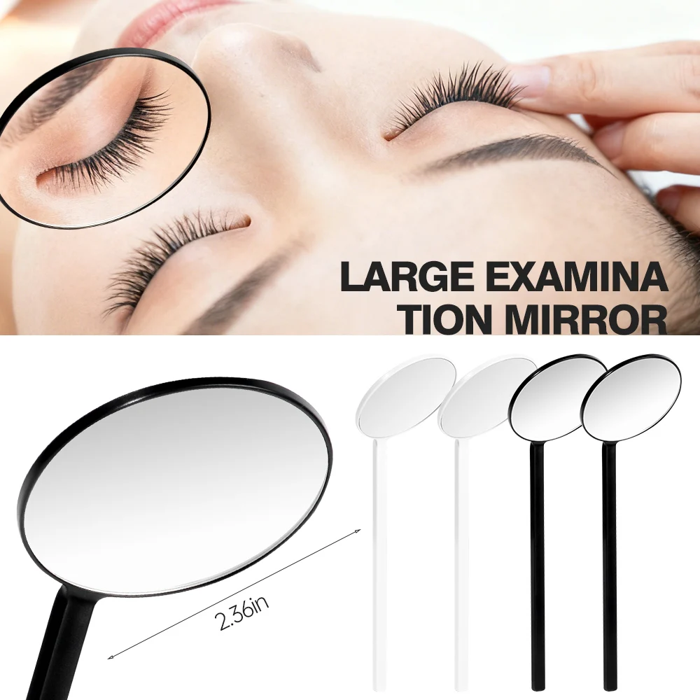 Large Makeup Mirror，Lash Mirror for Eyelash Extension, Lipstick and Mascara Applying, Eyeliner Drawing， Large Eyelash Mirror