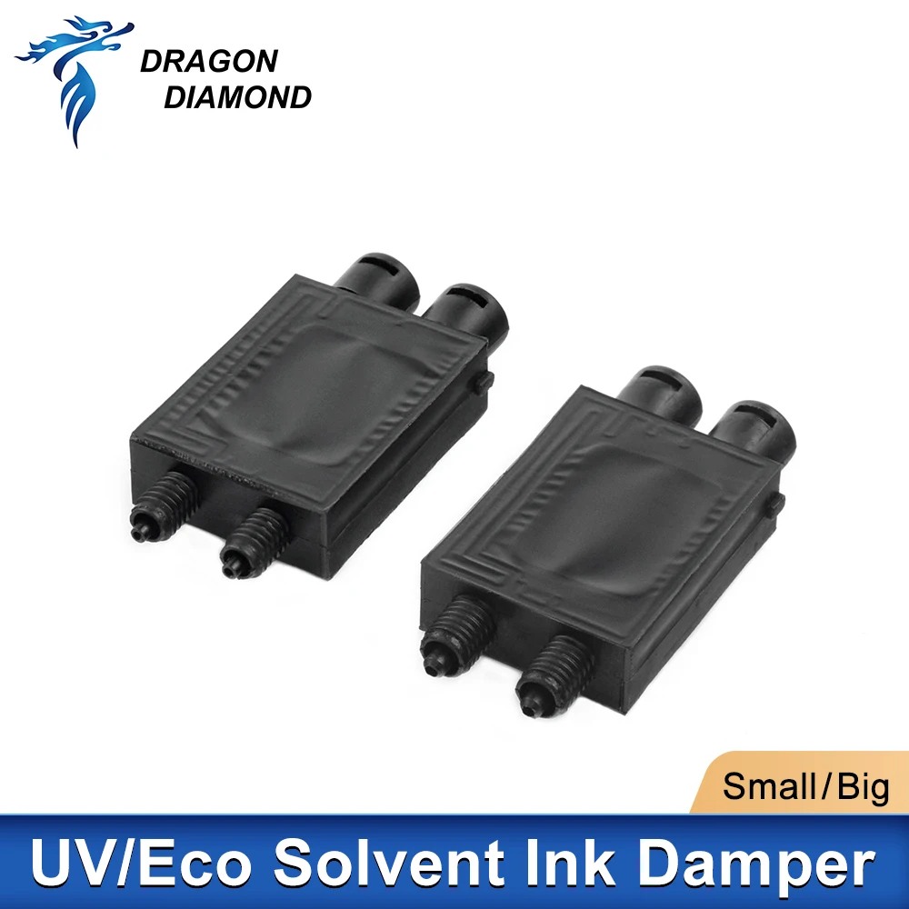 2 pcs DX7 UV ink damper for Epson F189010 F196000 F177000 print head Titan-jet Taimes Xenons printer UV ink dumper