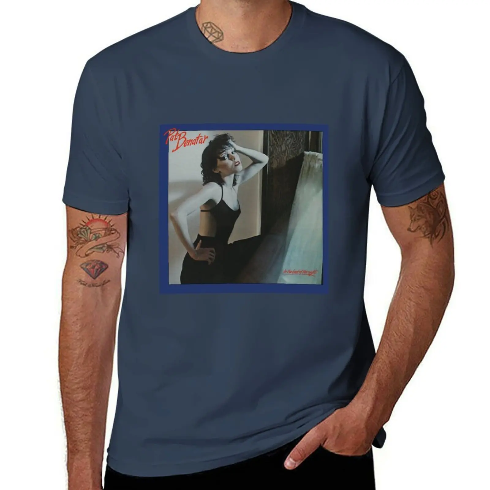 

Pat Benatar in the heat of the night T-Shirt Summer Holiday Casual Tee