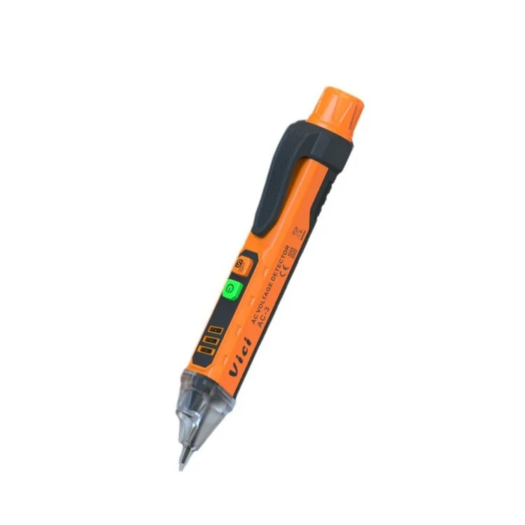 Vici Test Pencil Alarm High Precision Electric Pen Intelligent Induction Electrician Non-Contact Voltage Alarm Test Pencil Tools