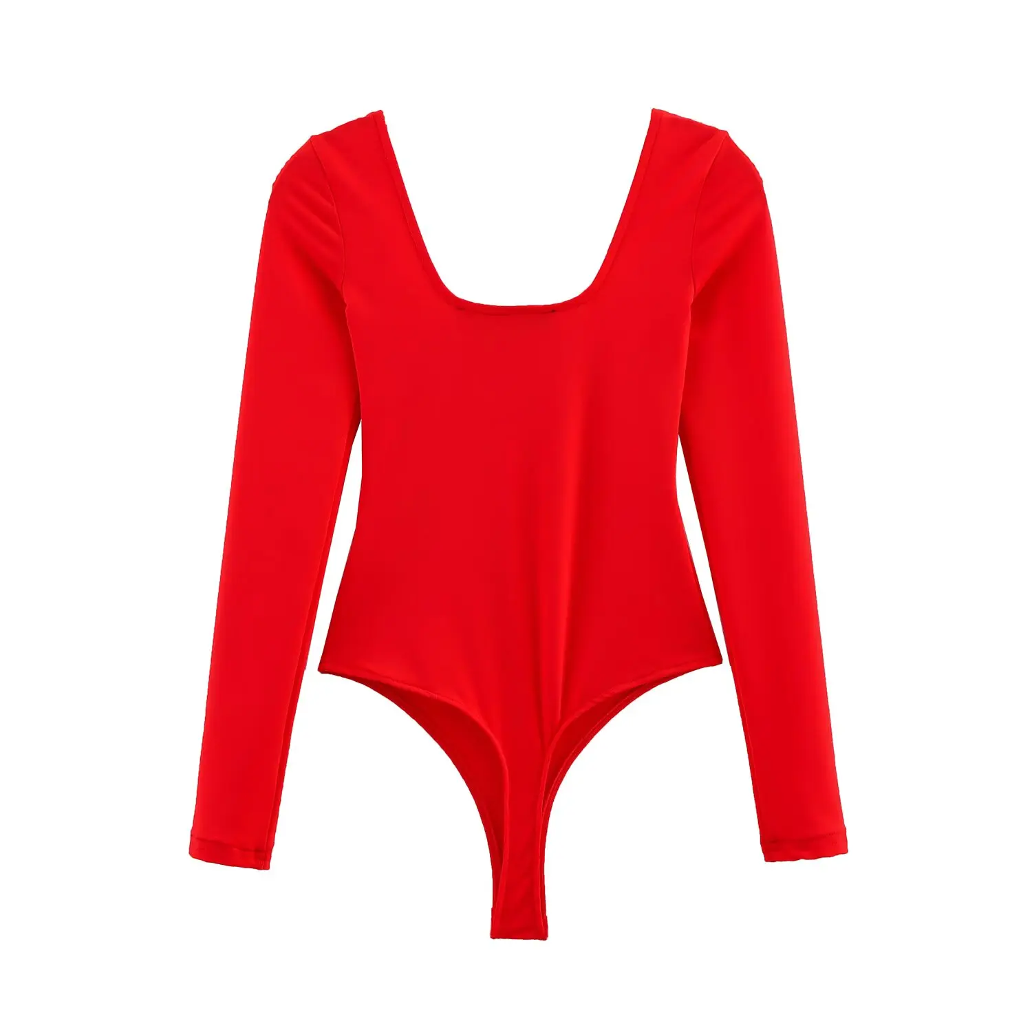 Tangada 여성 바디 슈트 여성용 바디 슈트 긴 소매 여성 Playsuit QD0279