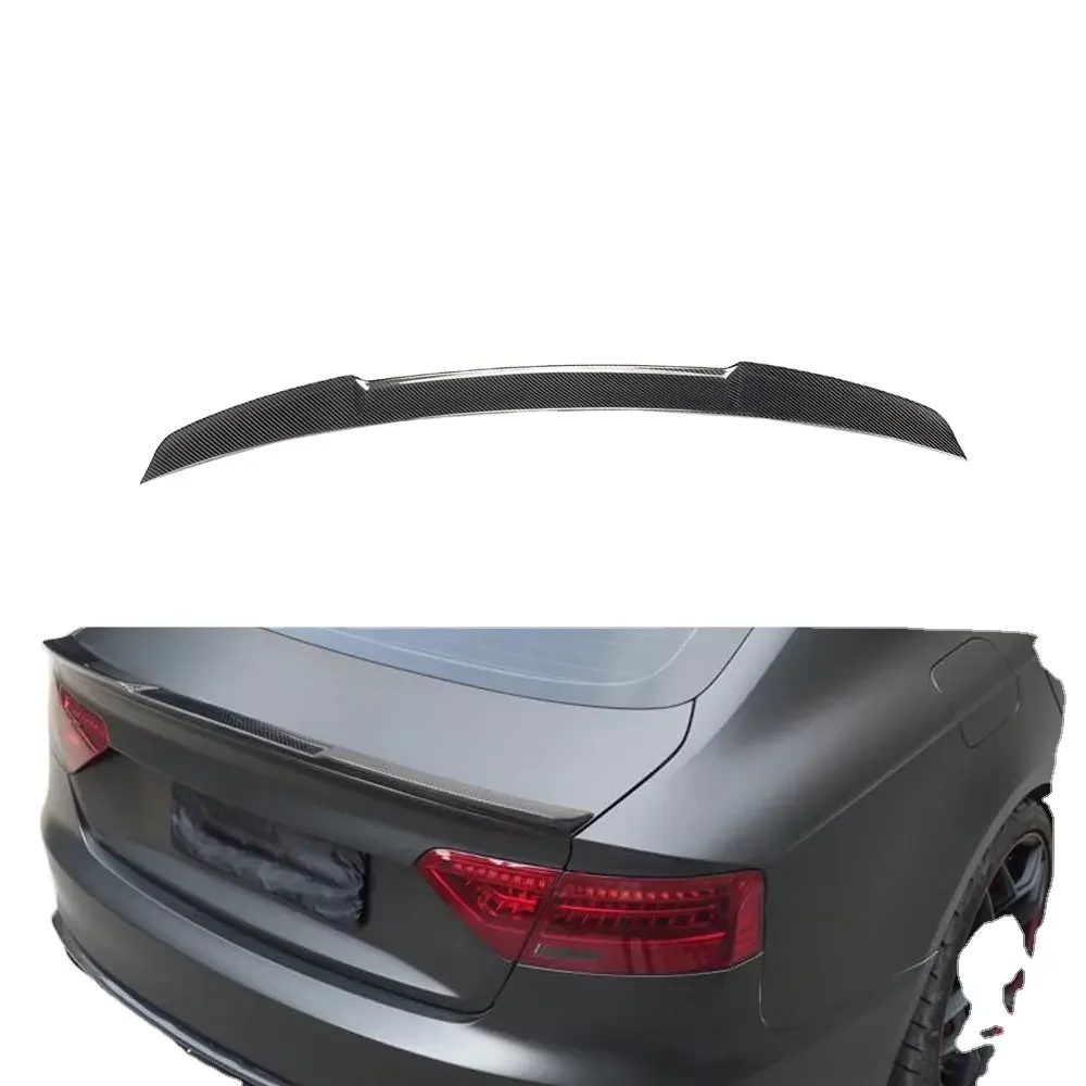 

Suitable for Audi A5 SLINE S5 B8.5 sedan 2012-2016 A5 carbon rear trunk spoiler wing