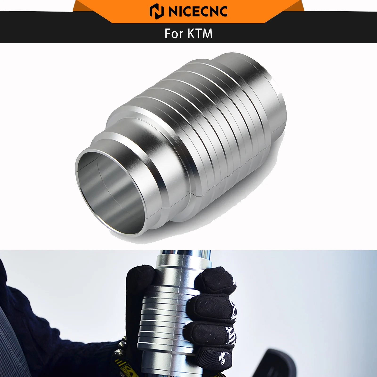 

NICECNC 47-48MM Fork Seal Driver Tool For KTM 690 SMC 2007-2011 690 Enduro R 2009-2018 950 Adventure S Supermoto 990 SMR SMT