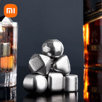 Xiaomi Circle Joy Stainless Steel Ice Cube Reusable Iced Stone Ice Maker Rapid Lasting Cooling Not Damaging Taste Party Bar Tool