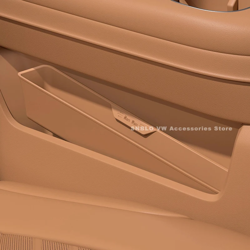 Boîte de rangement de siège en Silicone de troisième rangée de voiture pour accessoires intérieurs ZEEKR 9X 2025