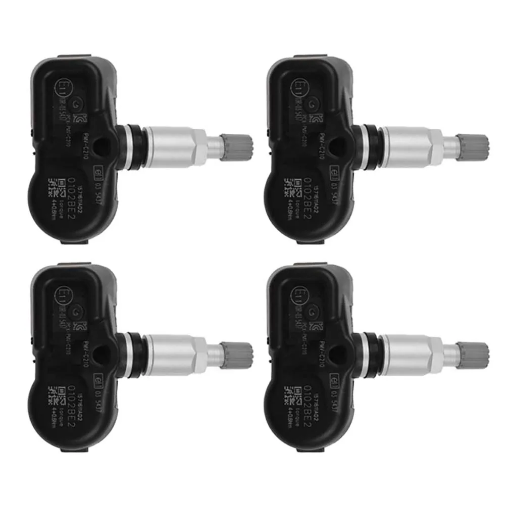 

4Pcs Tire Pressure Monitor Sensor TPMS 42607-02031 PMV-C210 For Toyota RAV 4 IV 2014 Car Accessories