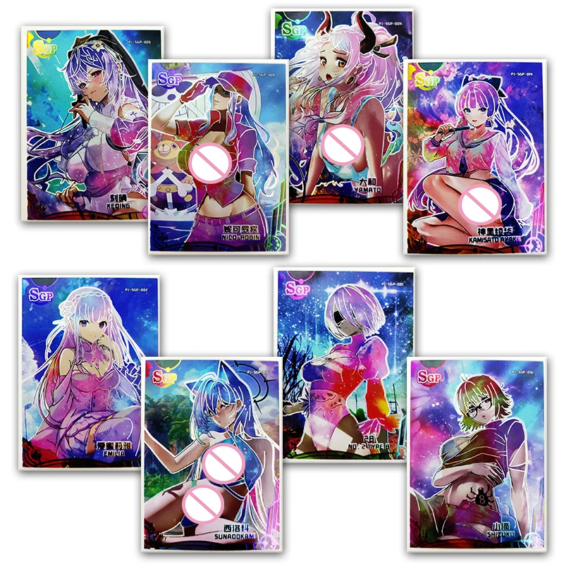 

Anime Goddess Story The Beauty of Beauty Emilia Yamato Nahida Nico Robin Kamisato Ayaka Sgp Card New Collection Birthday Gifts