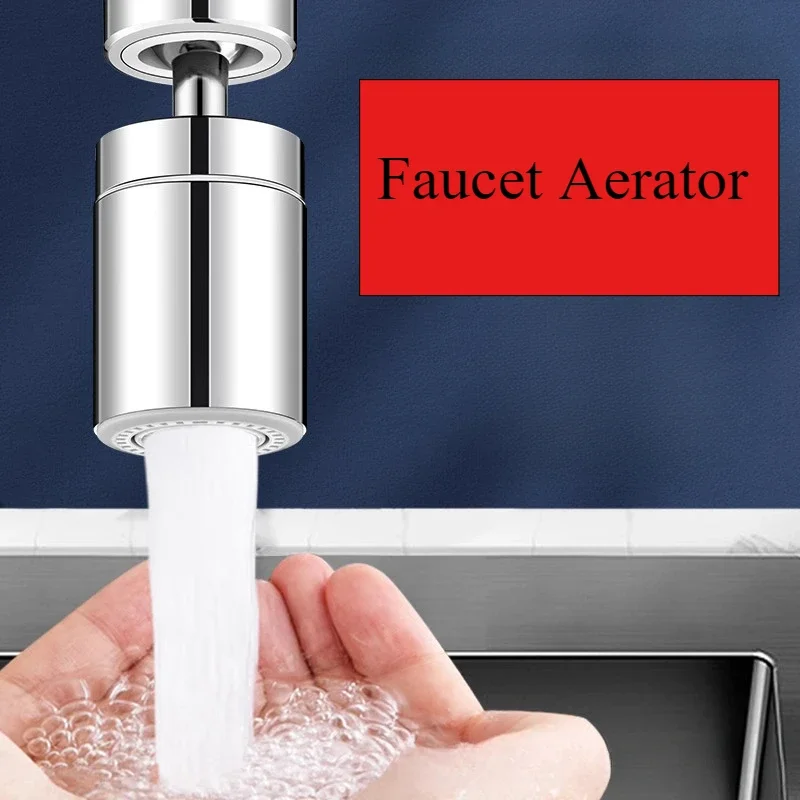 1PC Faucet Aerators Head Anti Splash Filter Faucet 22mm Movable Kitchen Tap Water Saving Nozzle Sprayer 3-Colors