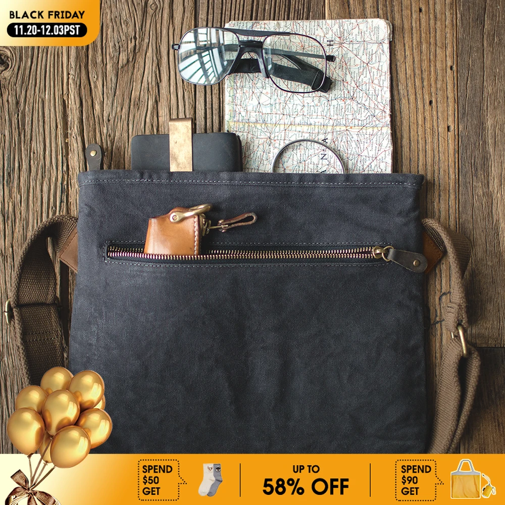 Maden Мужская Винтажная Холщовая