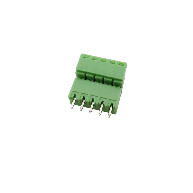 5Pair 15EDG KF2EDG 3.81mm PCB Screw Terminal Block 2/3/4/5/6/7/8/9/10/12 Pin Male Plug Female Socket Pin Header Wire Connector