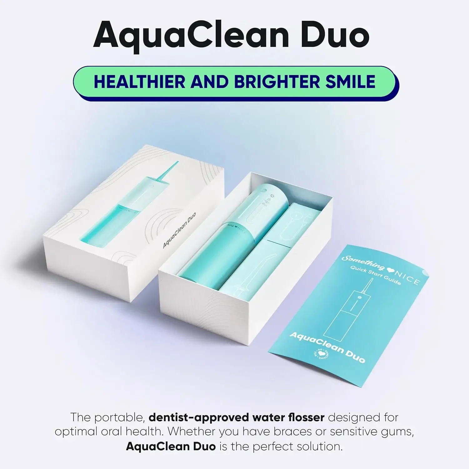 محمول، مقاوم للماء، يتضمن فوهات، وشاحن مغناطيسي، وحقيبة سفر |   طبيب الأسنان دي