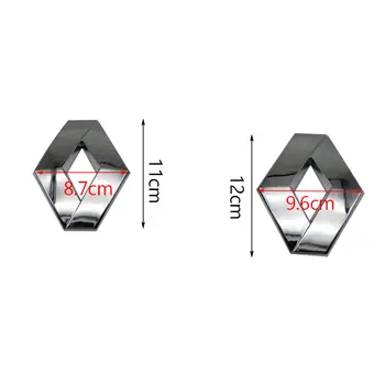 適用於雷諾 Clio 4 Captur Trafic Logan RS Megane 3 2 的汽車標誌貼紙,包括引擎蓋、前格柵、後備箱標誌等配件 8 最佳銷售 雷諾標誌 - №1