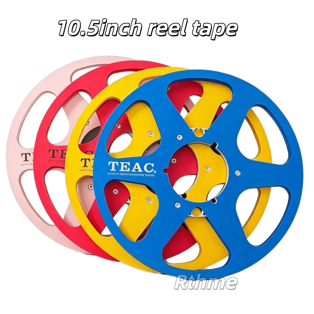 1/4 10.5 Inch Open Reel Audio Tape Empty Nab Hub Reel-To-Reel Recorders With Disk New Aluminum Accessories By TEAC
