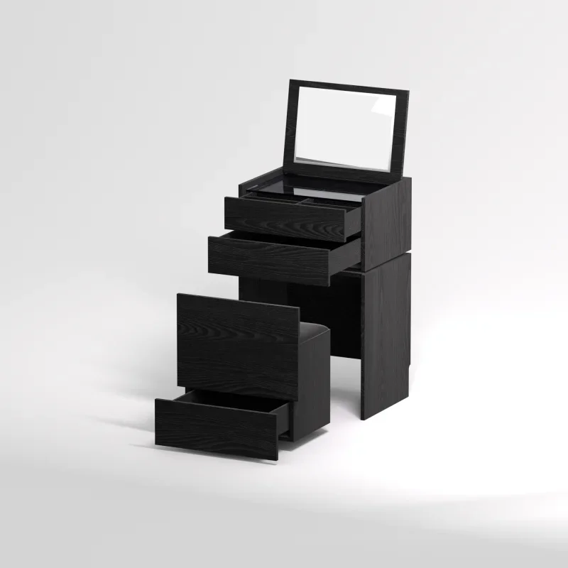 minimalist dressing table, simple and modern bedroom can be freely combined, multi-functional, practical and creative ex