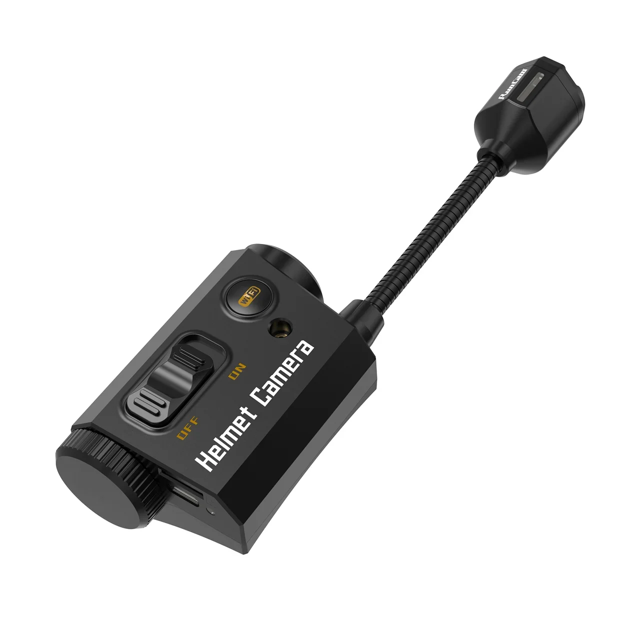 RunCam Helmet Camera Recorder Long Battery Life /  rotate the handle 90 degrees / Built-in wifi