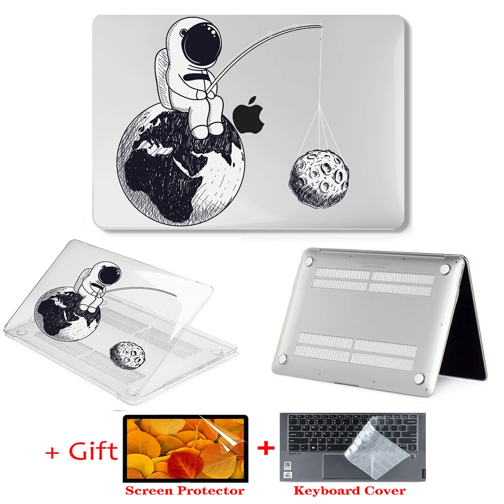 

Новый чехол для ноутбука Macbook Air 13 A1466 A2179 A1932 A2337 с сенсорной панелью/ID M1 Chip pro A2338 A2251 A2289 2020 2019 A2159 CASE