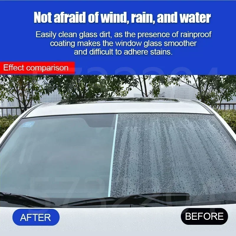 100/300ml Car Windshield Anti-fog Spray Efficient Long Lasting Car Rainproof Anti-fog Spray for Windscreen Rearview Mirror