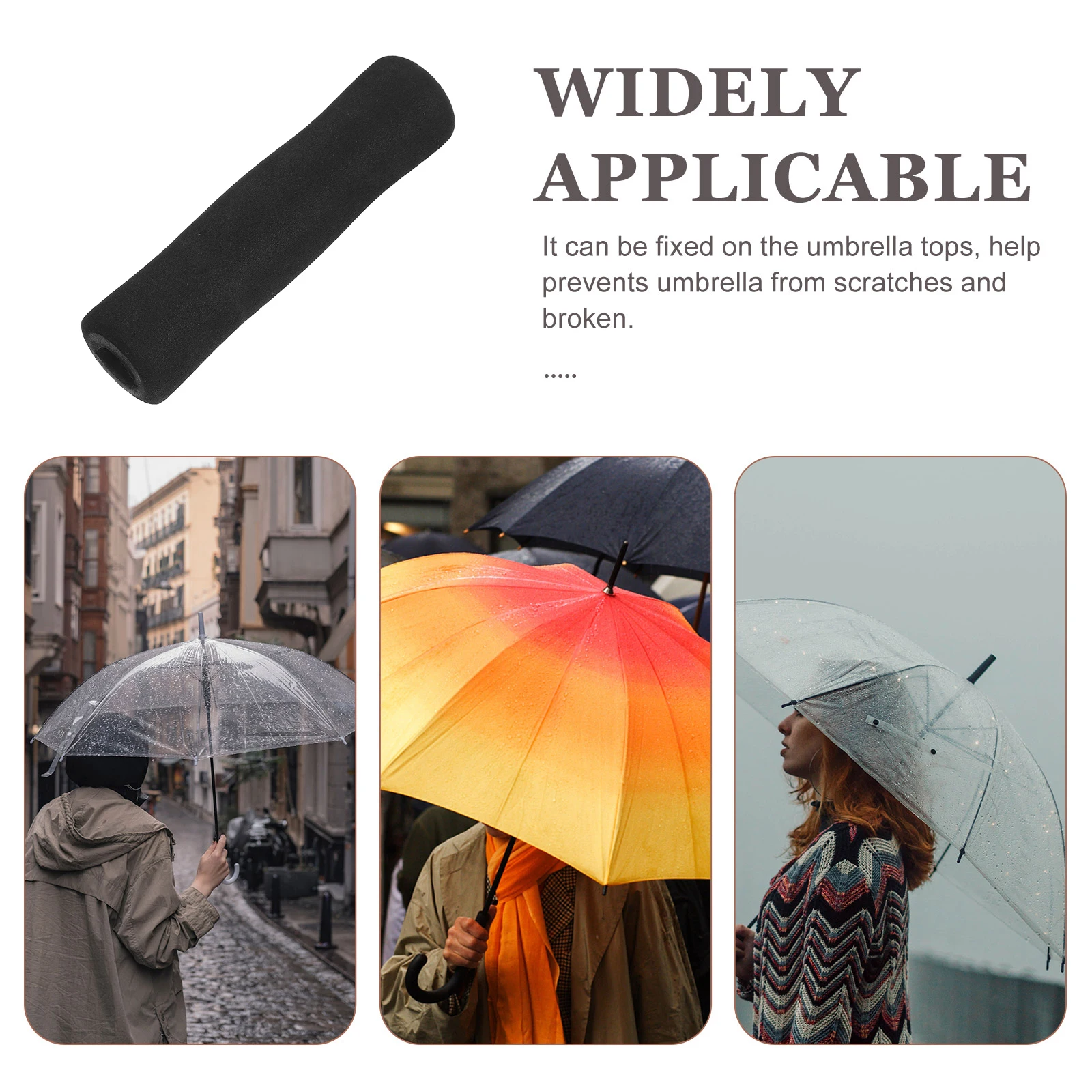 

Handle Sponge Replacement Parts Accessories Foldable Repair Cover Anti Slip Ergonomic Design Suitable Various Scenarios Rain
