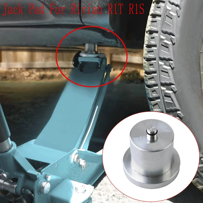 1Set Jack Pad Jack Lifting Adapter Metal Lifting Jack Pa For Rivian R1T R1S Car Jacks Lifting Equipment